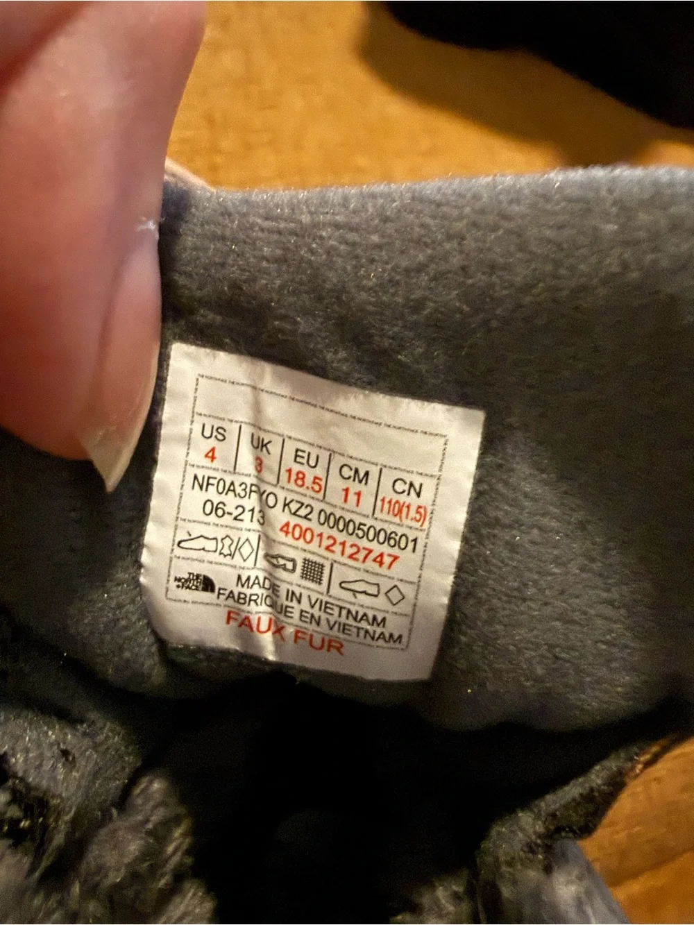 The North Face warm insulated